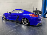 RC Drift Car - Porsche GT4RS Blue/Black Body. HSP, Brushed 7.2V OR Brushless 7.4v Lipo Battery  1/10