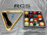 8 Foot Pool Table Deluxe Package - 7 points of Difference.