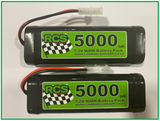 2 x 7.2v 5000maH NiMH Battery for RC cars