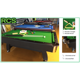 7 Foot Pool Table - DELUXE PACKAGE Micro Fast Velvet