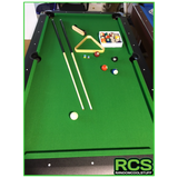 8 Foot Pool Table Deluxe Package - 7 points of Difference.