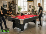 7 Foot Pool Table - DELUXE PACKAGE Micro Fast Velvet