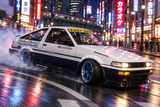 RC Drift Car - Trueno AE86 . HSP, Brushed 7.2V OR Brushless 7.4v Lipo Battery  1/10