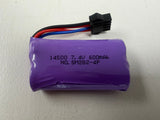 Li-ion Battery 7.4V 600mAh
