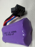 Li-ion Battery 7.4V 600mAh