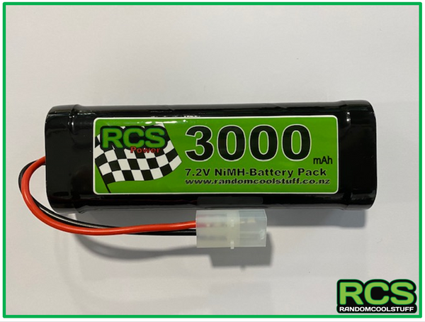 7.2v 3000maH NiMH Battery for RC Cars