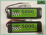 2 x 7.2v 5000maH NiMH Battery for RC cars