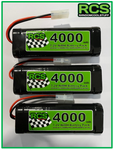 3 x 7.2v 4000maH NiMH Battery for RC cars