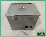 ULTRASONIC CLEANER 10 Litre. Heating and DeGas function.