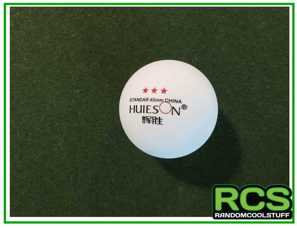20 x Table Tennis Balls - HUIESON - 3 Stars