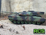 Heng Long LEOPARD2A6 Main Battle Tank 1:16 Scale 2.4Ghz Metal Drive Edition.
